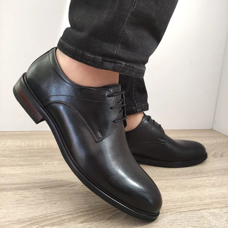 PANTOFI ELEGANTI BARBATI GORETTI 103-59B-19 NEGRI - imagine 5