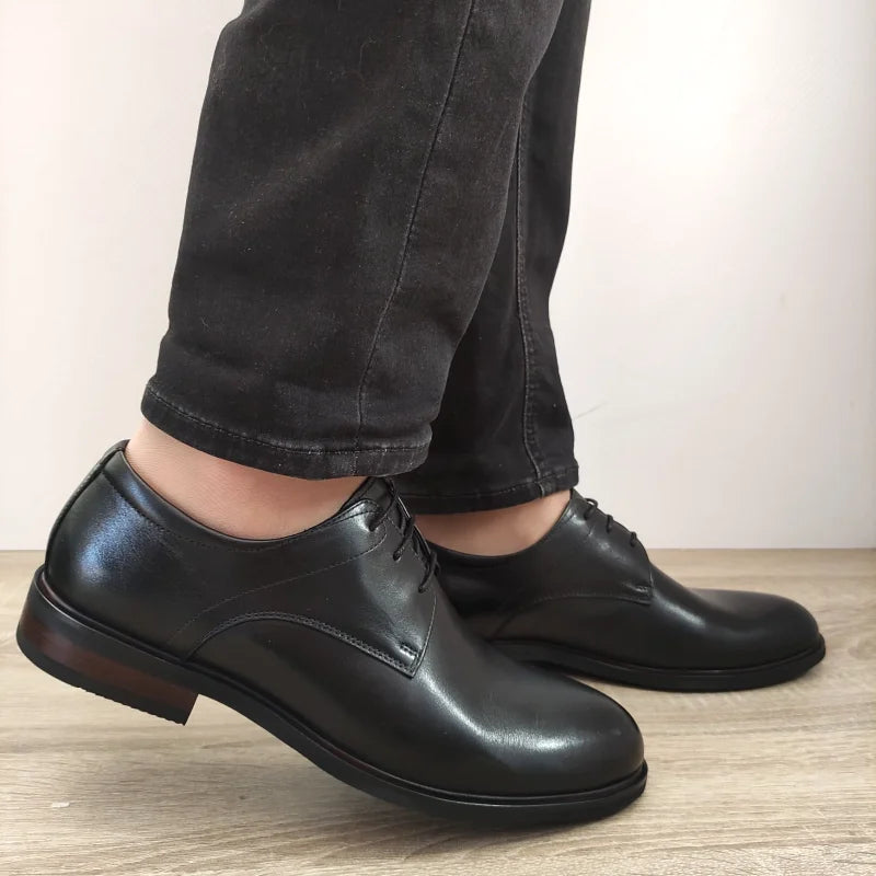 PANTOFI ELEGANTI BARBATI GORETTI 103-59B-19 NEGRI - imagine 2