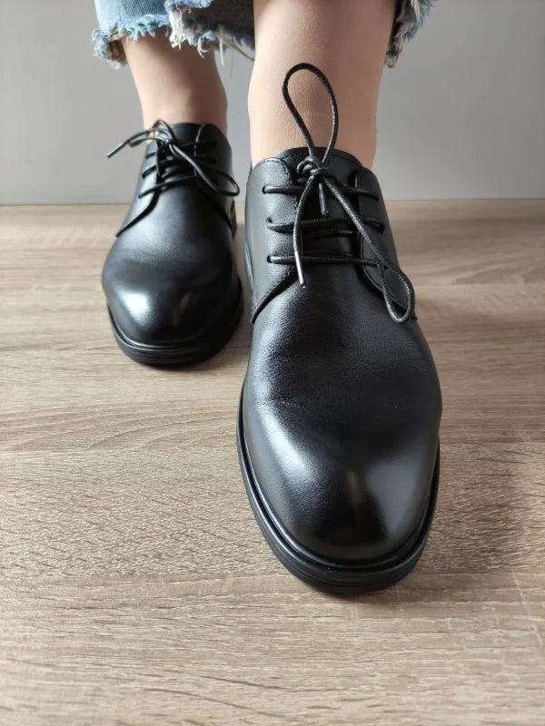 PANTOFI ELEGANTI BARBATI MELS 8087S NEGRI - imagine 4