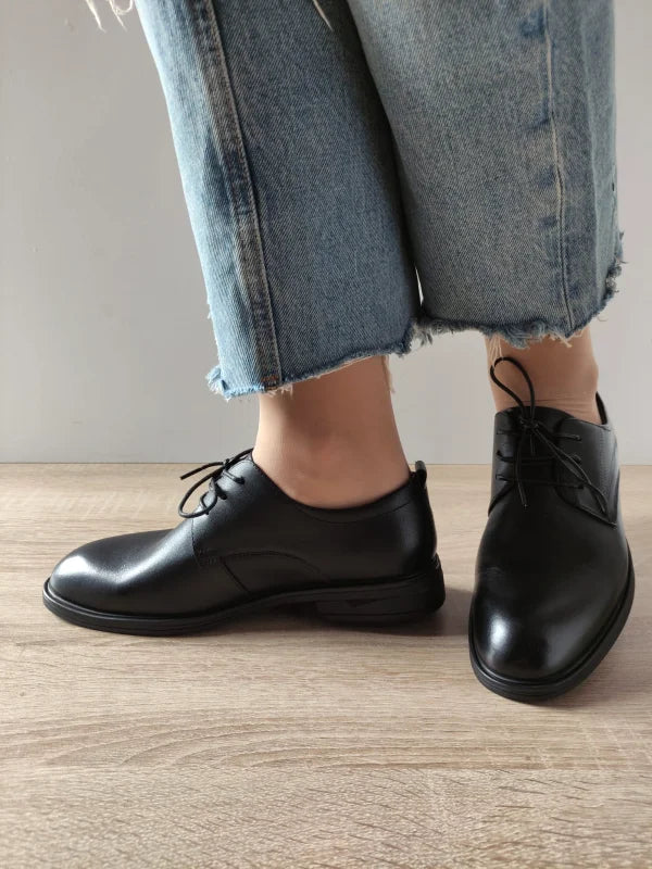 PANTOFI ELEGANTI BARBATI MELS 8087S NEGRI - imagine 2