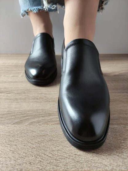 PANTOFI ELEGANTI BARBATI MELS 8088S NEGRI