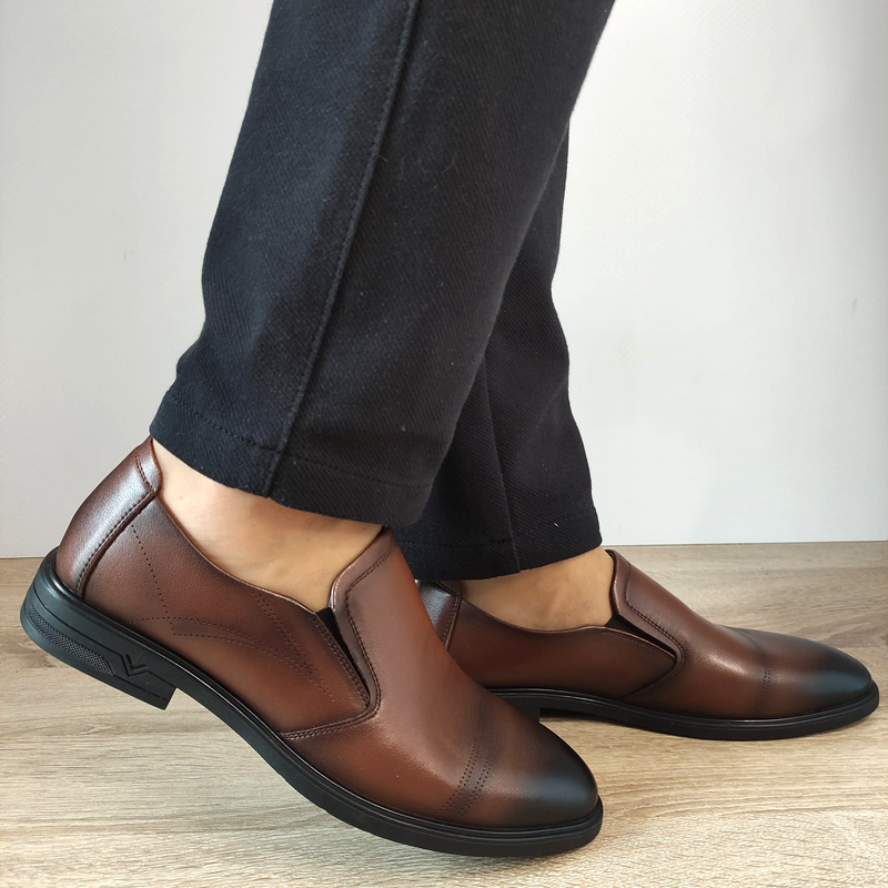 PANTOFI ELEGANTI BARBATI MELS B16235 MARO - imagine 2