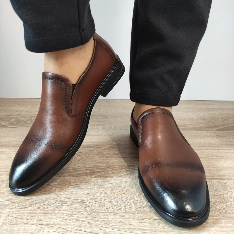 PANTOFI ELEGANTI BARBATI MELS B16235 MARO - imagine 5