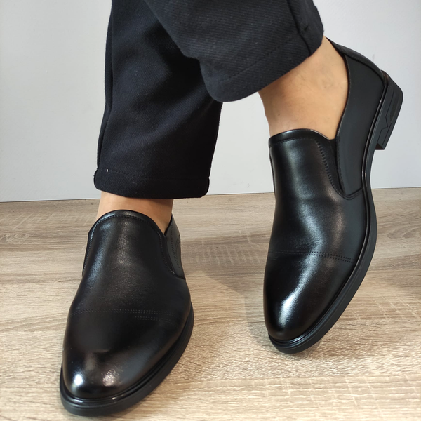 PANTOFI ELEGANTI BARBATI MELS B16235 NEGRI - imagine 3