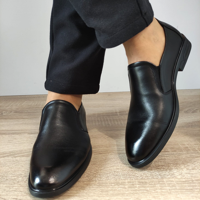 PANTOFI ELEGANTI BARBATI MELS B16235 NEGRI - imagine 3