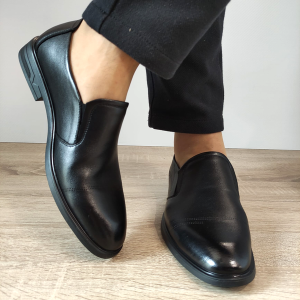 PANTOFI ELEGANTI BARBATI MELS B16235 NEGRI - imagine 5