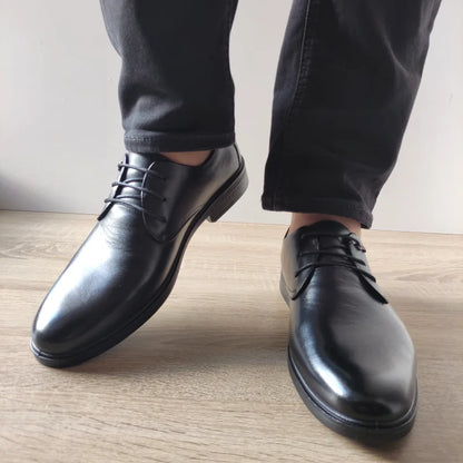PANTOFI ELEGANTI BARBATI MELS J63 NEGRI