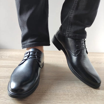 PANTOFI ELEGANTI BARBATI MELS J63 NEGRI