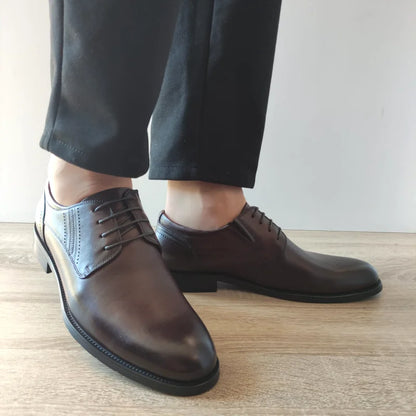 PANTOFI ELEGANTI BARBATI OTTER 40010A 02-1 MARO INCHIS