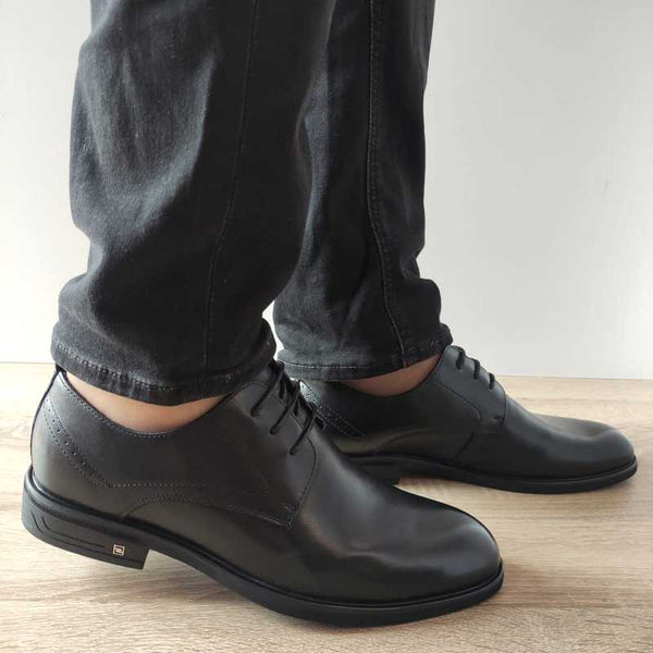 PANTOFI ELEGANTI BARBATI OTTER 620006A 0-N NEGRI - imagine 2