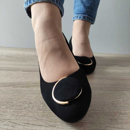 PANTOFI ELEGANTI DAMA AGA E1481 19 NEGRI VELUR