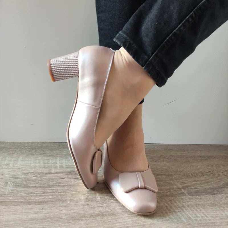 PANTOFI ELEGANTI DAMA ANTONIO 19337 GREJ SIDEF - imagine 5