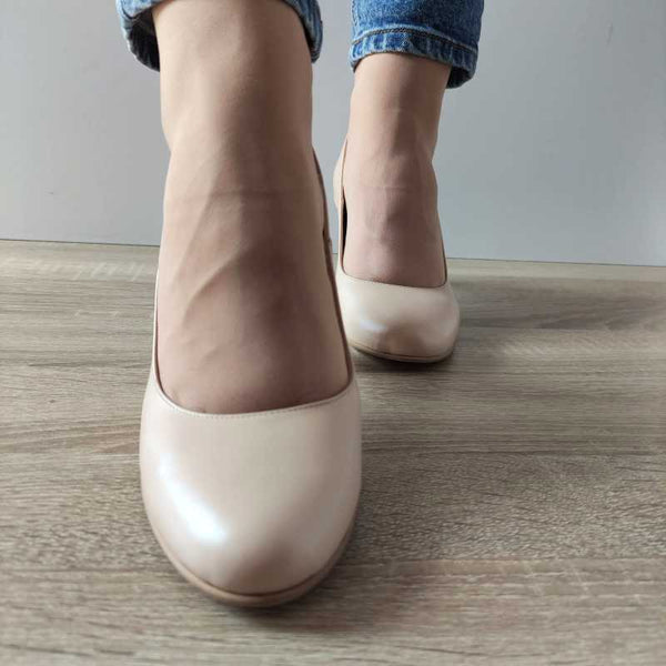 PANTOFI ELEGANTI DAMA ANTONIO 23336 IVOAR + TOC FORO - imagine 4