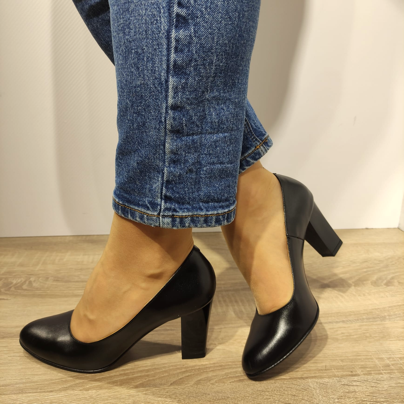 PANTOFI ELEGANTI DAMA ANTONIO 2500 NEGRI - imagine 2