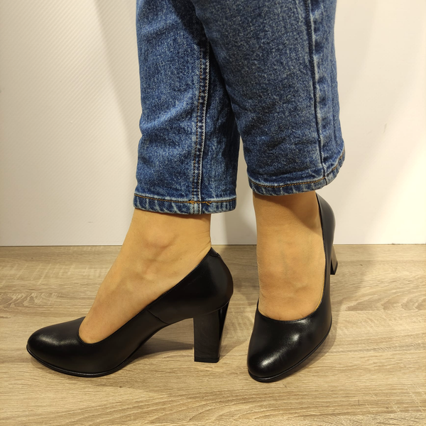 PANTOFI ELEGANTI DAMA ANTONIO 2500 NEGRI - imagine 3