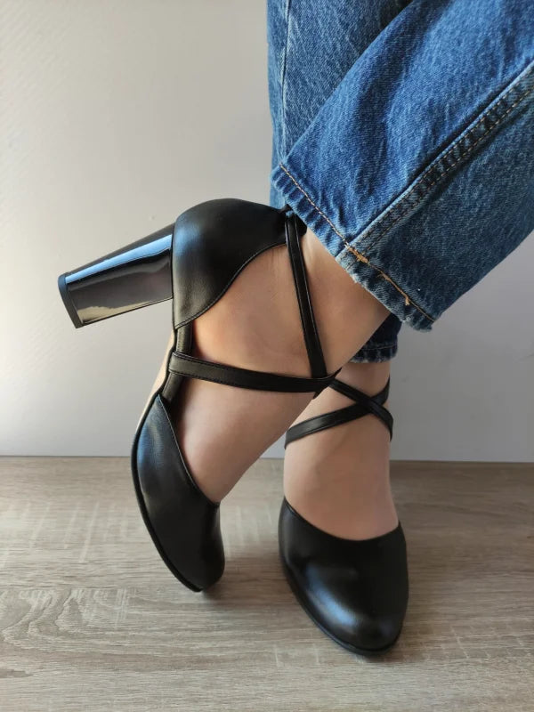 PANTOFI ELEGANTI DAMA ANTONIO 27336 NEGRI - imagine 5