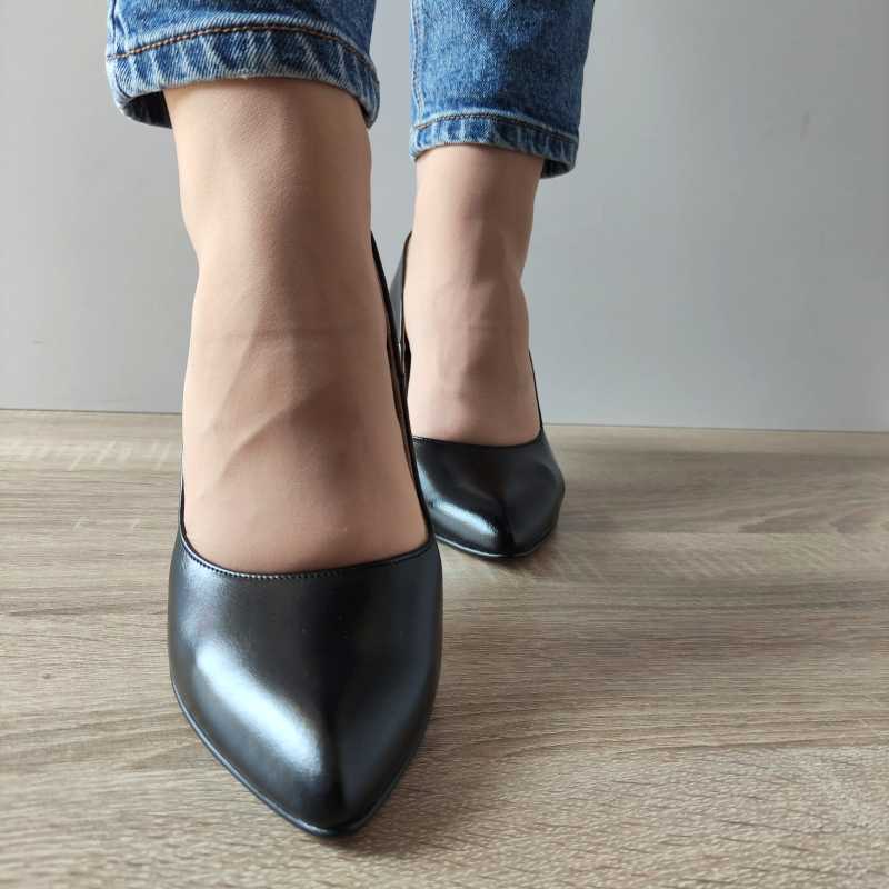 PANTOFI ELEGANTI DAMA ANTONIO 3527 NEGRI - imagine 5