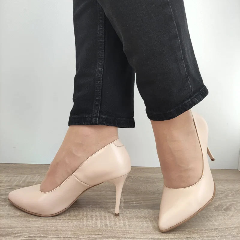 PANTOFI ELEGANTI DAMA ANTONIO 3527 NUDE