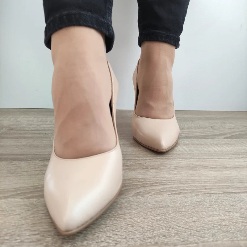 PANTOFI ELEGANTI DAMA ANTONIO 3527 NUDE