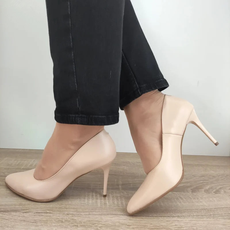 PANTOFI ELEGANTI DAMA ANTONIO 3527 NUDE