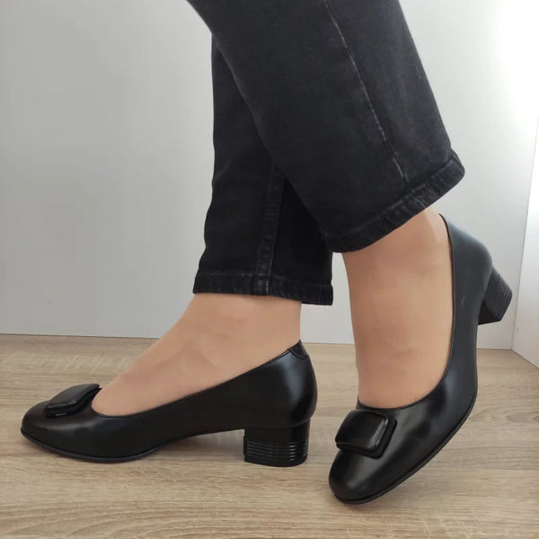 PANTOFI ELEGANTI DAMA ANTONIO 512 NEGRI - imagine 5