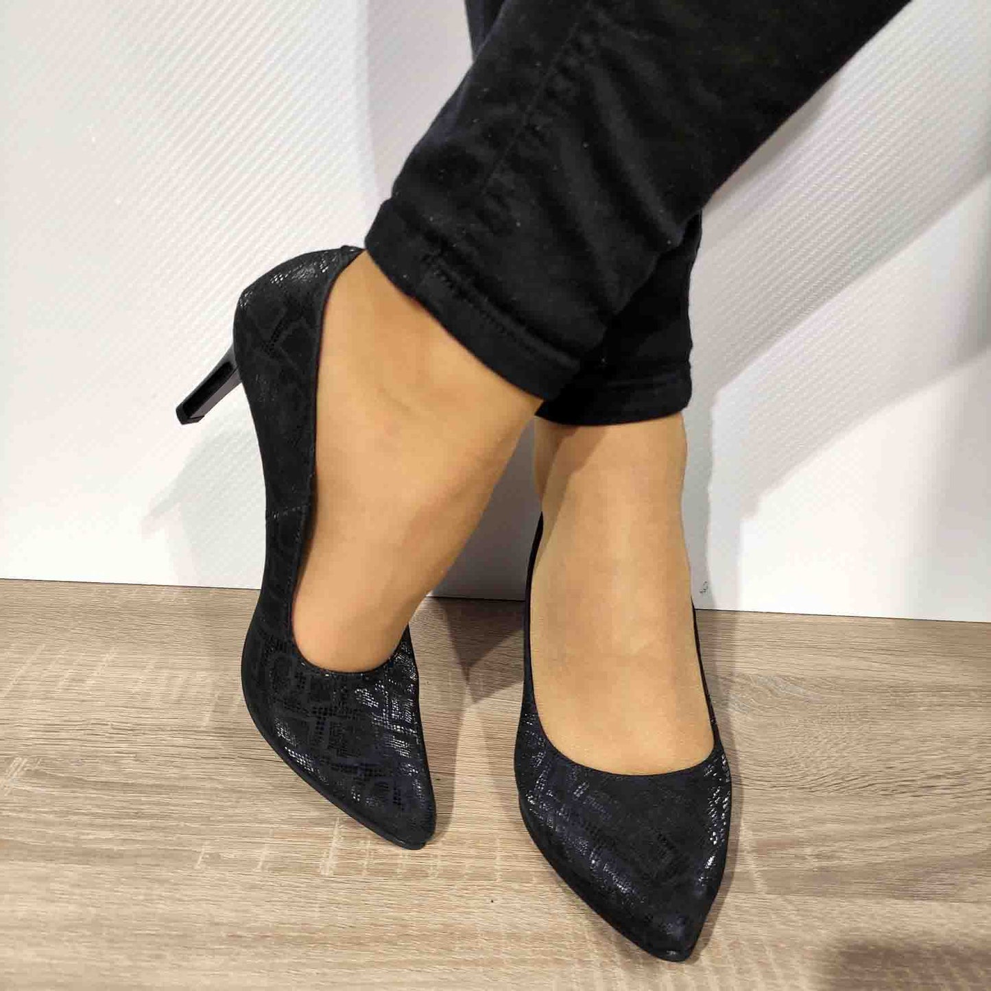 PANTOFI ELEGANTI DAMA BRATEX 103 NEGRI