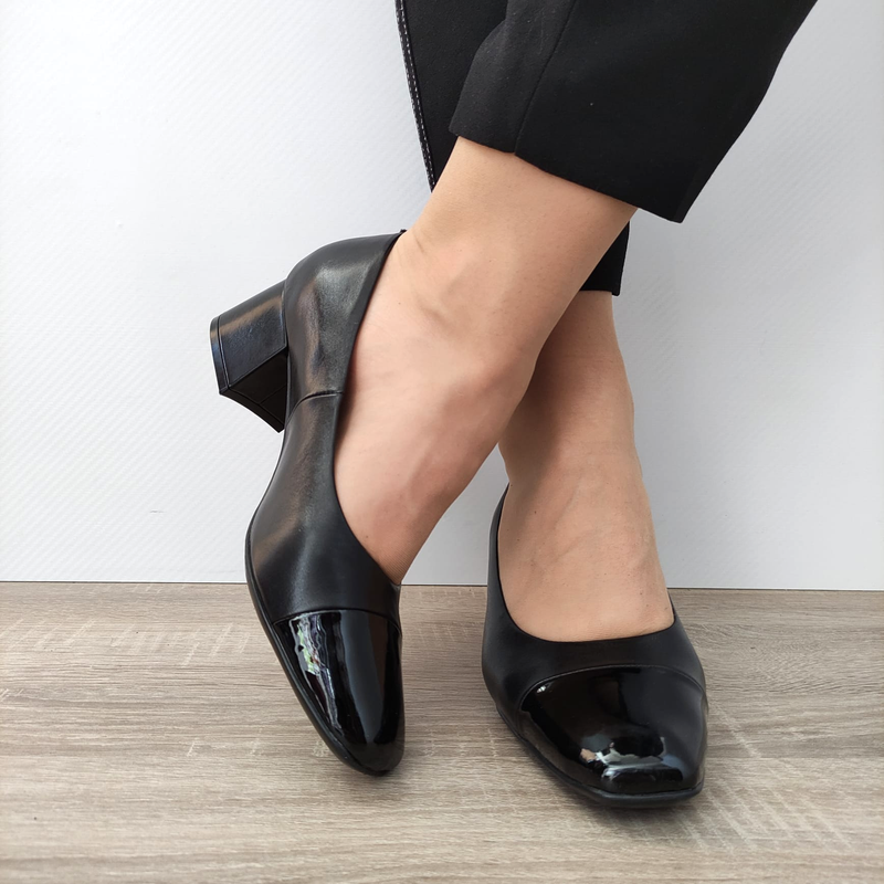 PANTOFI ELEGANTI DAMA CAPRICE 22305-42 NEGRI - imagine 5