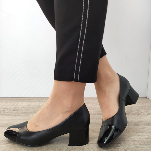 PANTOFI ELEGANTI DAMA CAPRICE 22305-42 NEGRI - imagine 2