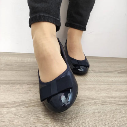 PANTOFI ELEGANTI DAMA CAPRICE 22307-42 BLEUMARIN CU LAC