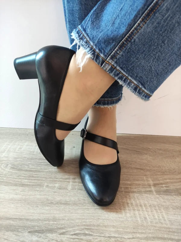 PANTOFI ELEGANTI DAMA CAPRICE 22307-45 NEGRI - imagine 5