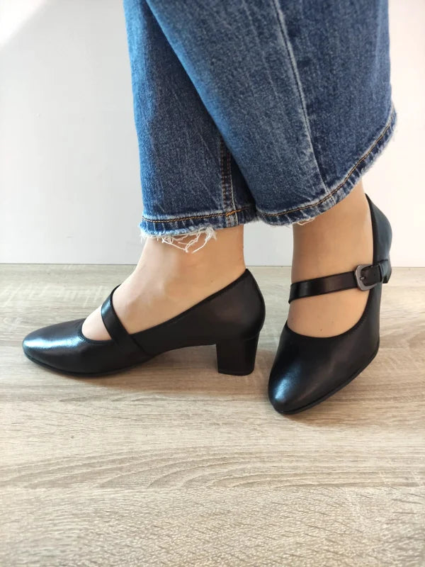 PANTOFI ELEGANTI DAMA CAPRICE 22307-45 NEGRI - imagine 3