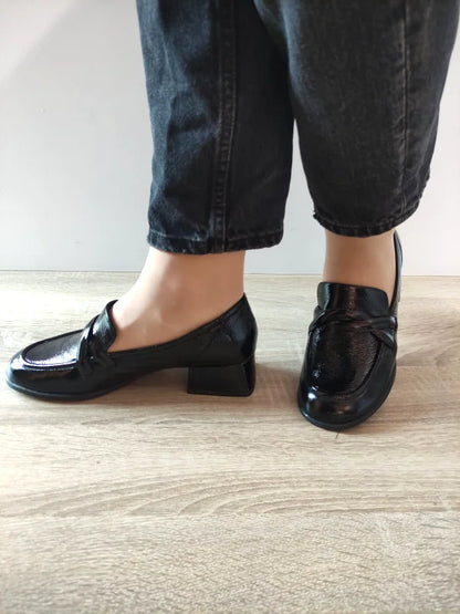 PANTOFI ELEGANTI DAMA CAPRICE 24302-43 NEGRI LAC