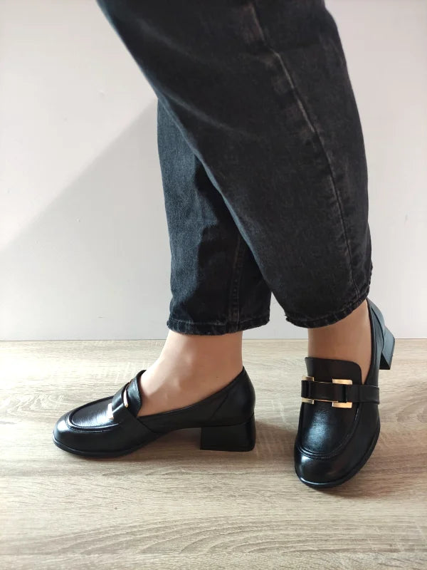 PANTOFI ELEGANTI DAMA CAPRICE 24303-45 NEGRI - imagine 5