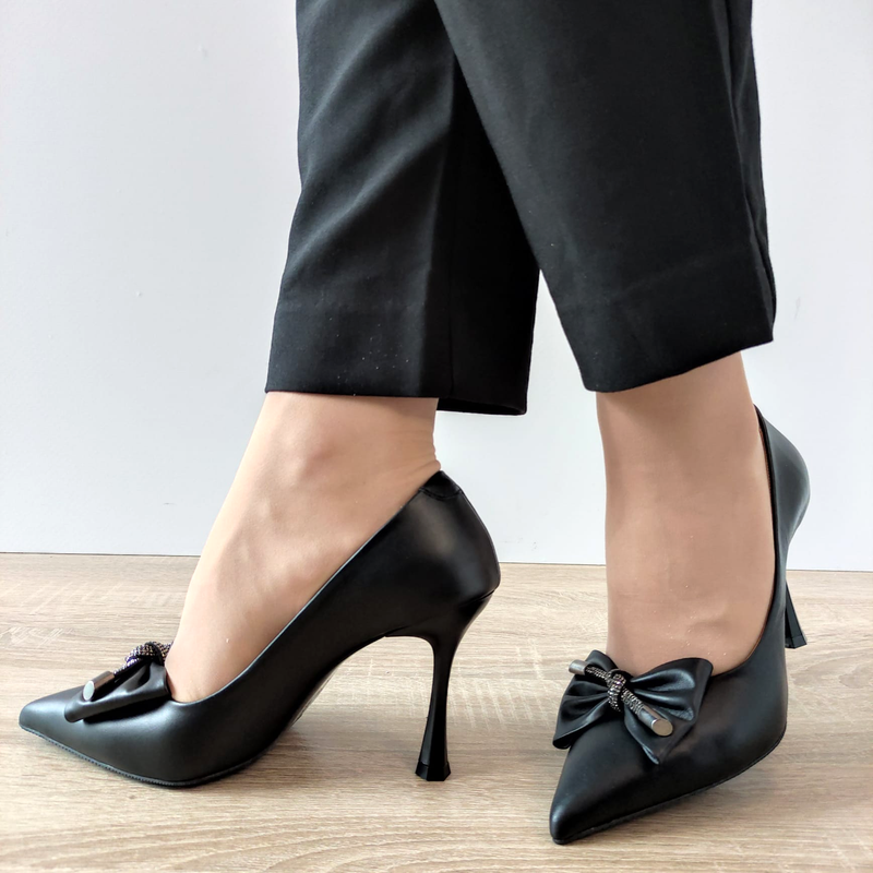 PANTOFI ELEGANTI DAMA DOGATI 049-781 NEGRI - imagine 3