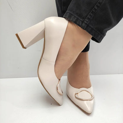 PANTOFI ELEGANTI DAMA EPICA 60070C 52-N BEJ