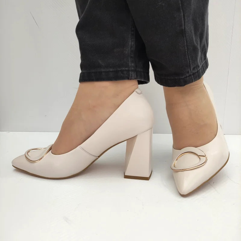 PANTOFI ELEGANTI DAMA EPICA 60070C 52-N BEJ
