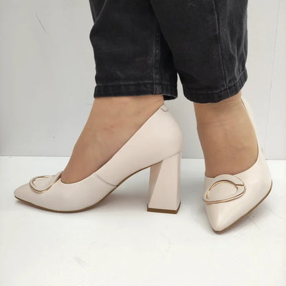 PANTOFI ELEGANTI DAMA EPICA 60070C 52-N BEJ
