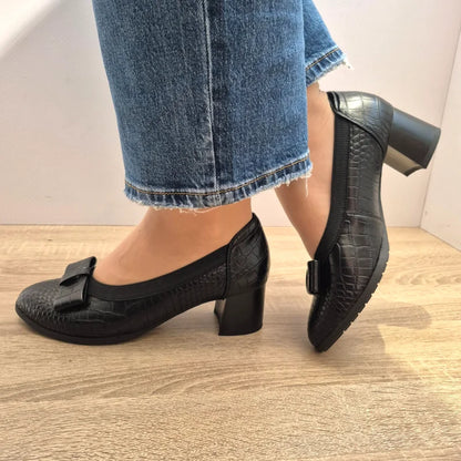PANTOFI ELEGANTI DAMA EPICA 70008A 01-O NEGRI CROCO