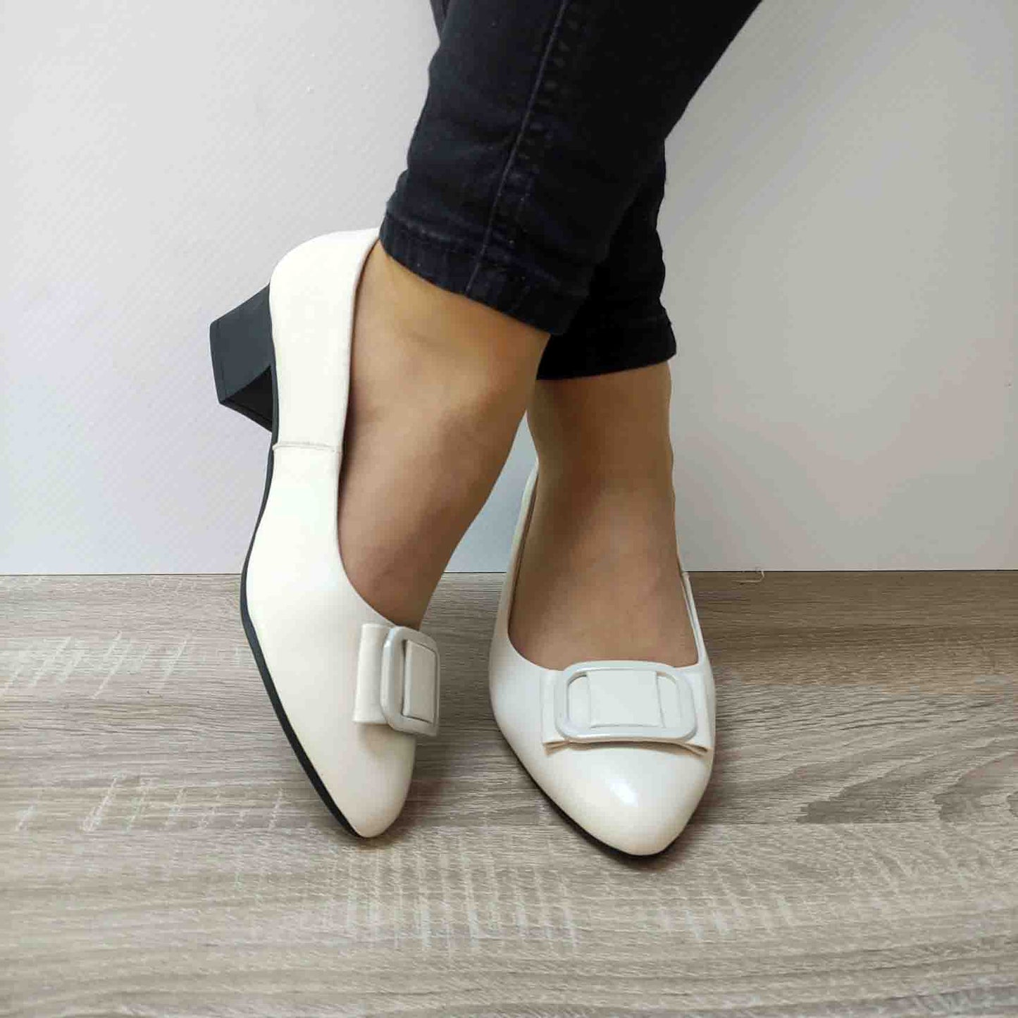 PANTOFI ELEGANTI DAMA FORMAZIONE 220715 CREM