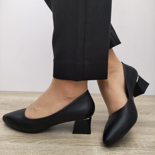 PANTOFI ELEGANTI DAMA FORMAZIONE 3028 NEGRI - imagine 2