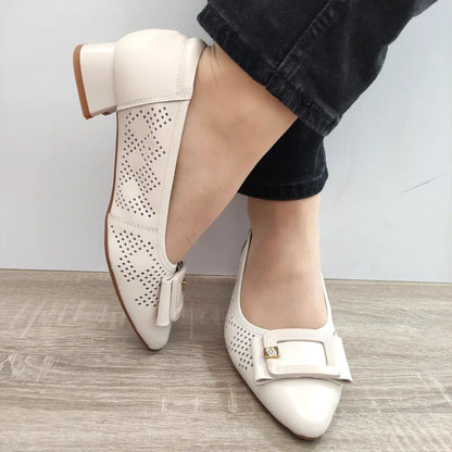 PANTOFI ELEGANTI DAMA FORMAZIONE 3297-23 CREM