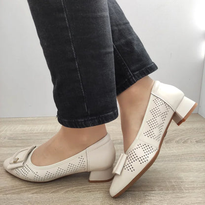 PANTOFI ELEGANTI DAMA FORMAZIONE 3297-23 CREM