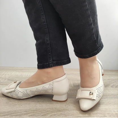 PANTOFI ELEGANTI DAMA FORMAZIONE 3297-23 CREM