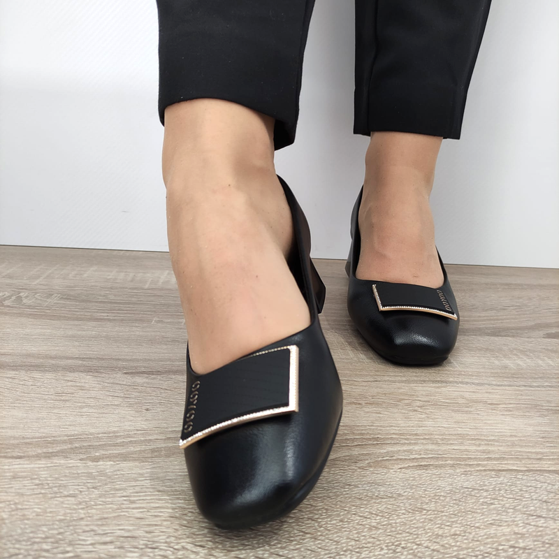 PANTOFI ELEGANTI DAMA FORMAZIONE 508-13 NEGRI - imagine 5