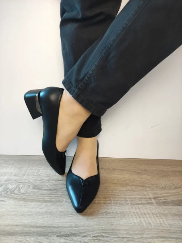 PANTOFI ELEGANTI DAMA KARISMA 40011A 01-N NEGRI - imagine 3