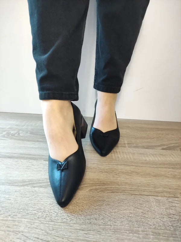 PANTOFI ELEGANTI DAMA KARISMA 40011A 01-N NEGRI - imagine 5
