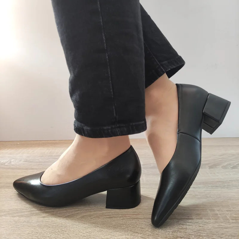PANTOFI ELEGANTI DAMA MARCO TOZZI 22303-41 NEGRI - imagine 2
