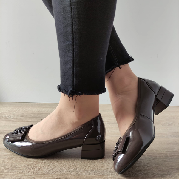 PANTOFI ELEGANTI DAMA PASS 140014A 14-L MARO LAC - imagine 5