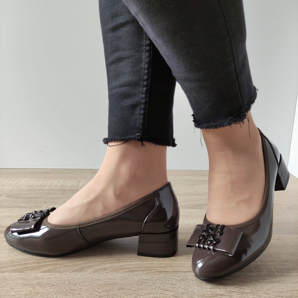 PANTOFI ELEGANTI DAMA PASS 140014A 14-L MARO LAC - imagine 2