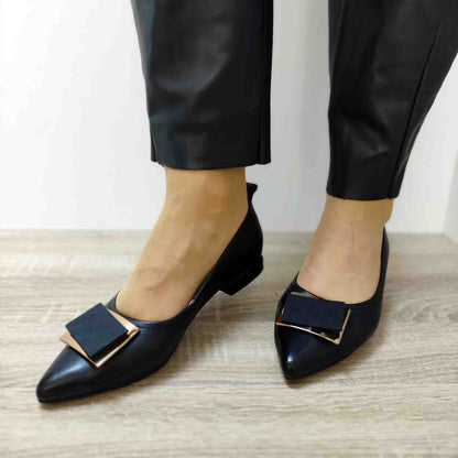 PANTOFI ELEGANTI DAMA PASS 200025 01-N NEGRI